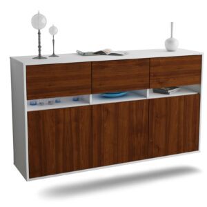 Sideboard Joliet, Walnuss, hängend (136x79x35cm)
