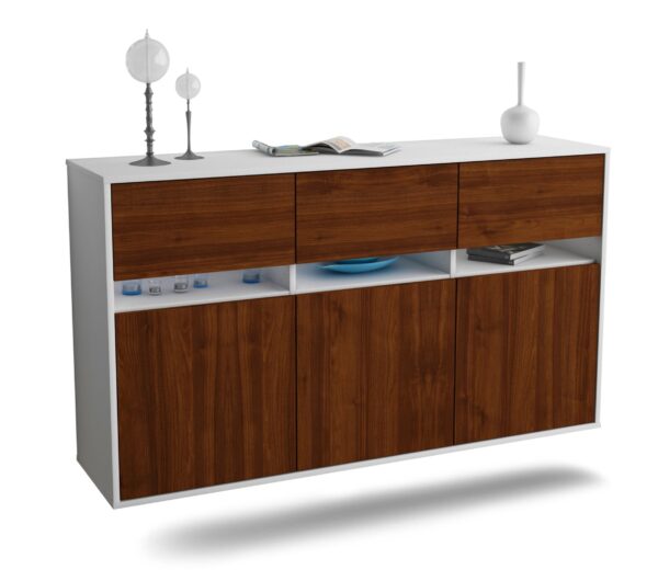 Sideboard Joliet, Walnuss, hängend (136x79x35cm)