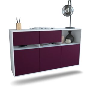 Sideboard Enterprise, Lila, hängend (136x79x35cm)