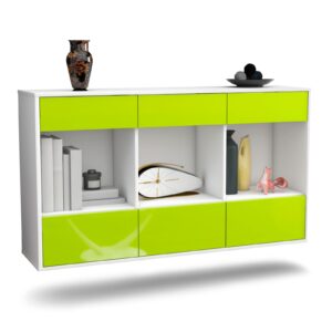 Sideboard Torrance, Grün, hängend (136x79x35cm)