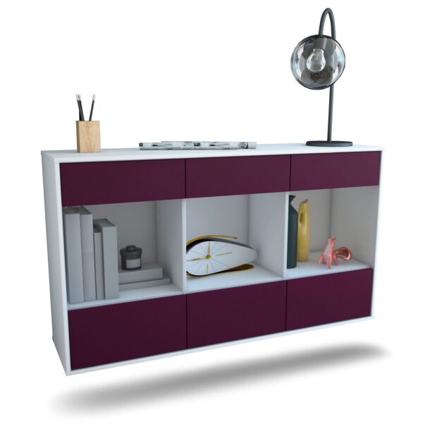 Sideboard Torrance, Lila, hängend (136x79x35cm)