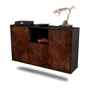 Sideboard Overland Park, Rost, hängend (136x79x35cm)