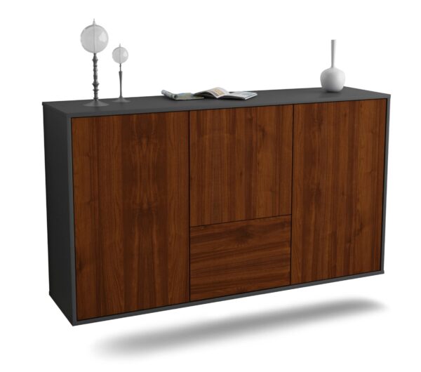 Sideboard Vancouver, Walnuss, hängend (136x79x35cm)