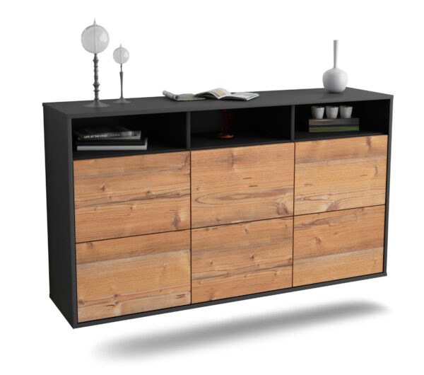 Sideboard Cape Coral, Pinie, hängend (136x79x35cm)
