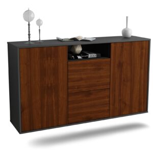 Sideboard Dayton, Walnuss, hängend (136x79x35cm)