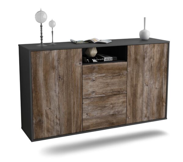 Sideboard Dayton, Treibholz, hängend (136x79x35cm)