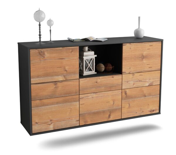 Sideboard Pomona, Pinie, hängend (136x79x35cm)