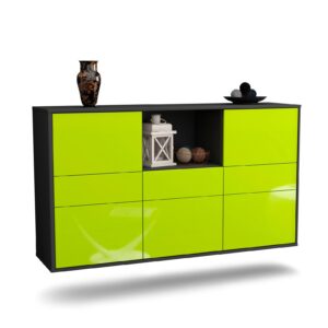 Sideboard Pomona, Grün, hängend (136x79x35cm)