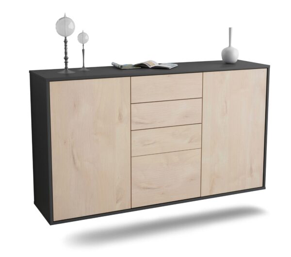 Sideboard Sioux Falls, Zeder, hängend (136x79x35cm)