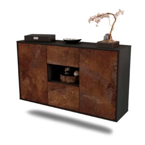 Sideboard Pasadena, Rost, hängend (136x79x35cm)