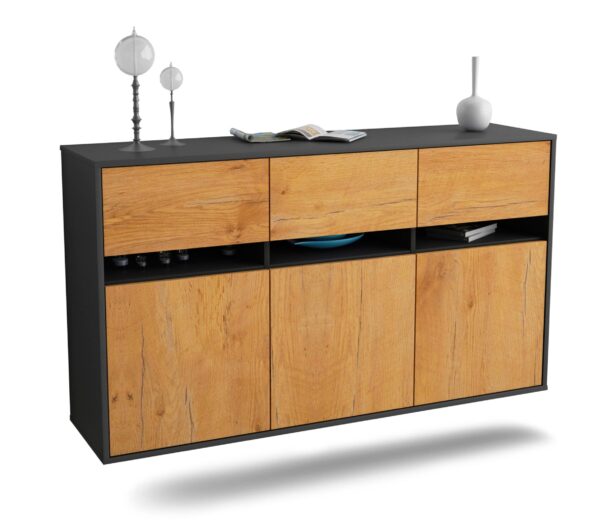 Sideboard Joliet, Eiche, hängend (136x79x35cm)