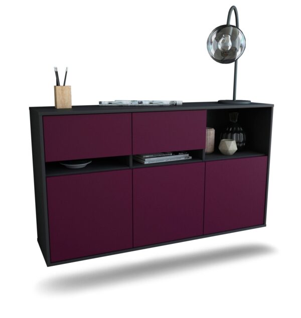 Sideboard Enterprise, Lila, hängend (136x79x35cm)