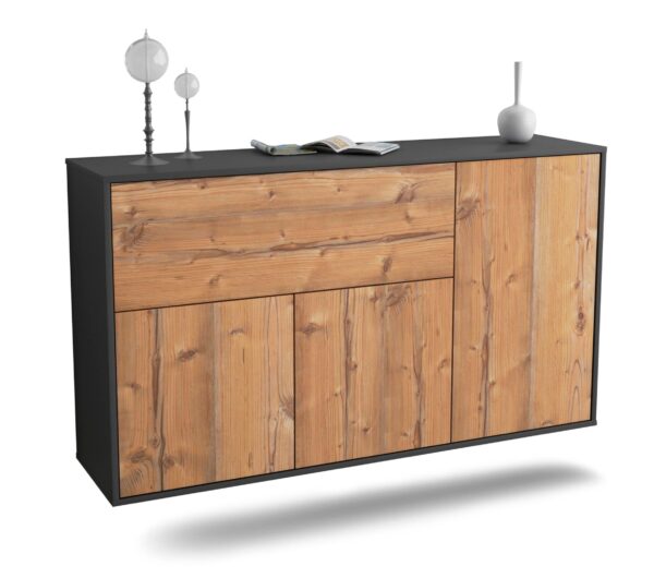 Sideboard Naperville, Pinie, hängend (136x79x35cm)