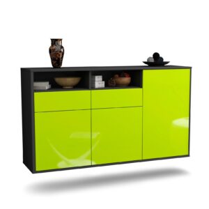 Sideboard Hollywood, Grün, hängend (136x79x35cm)