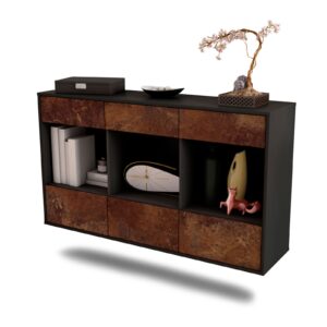 Sideboard Torrance, Rost, hängend (136x79x35cm)
