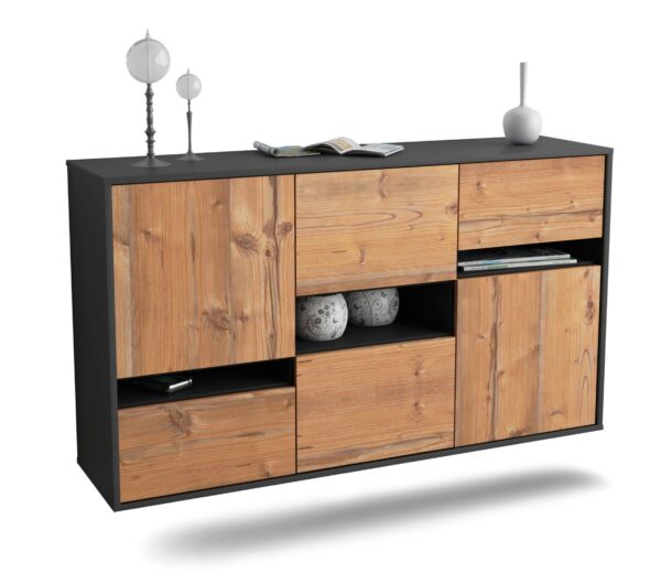 Sideboard Hayward, Pinie, hängend (136x79x35cm)