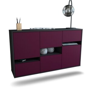 Sideboard Hayward, Lila, hängend (136x79x35cm)