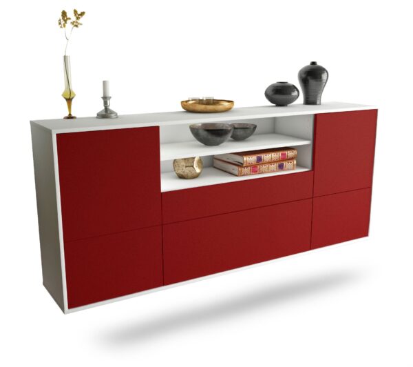 Sideboard Elk Grove, Bordeaux, hängend (180x79x35cm)