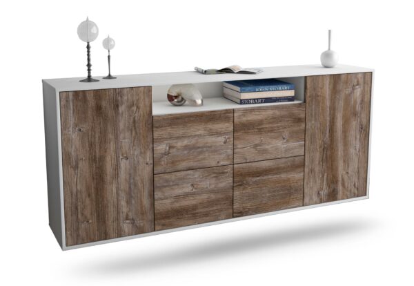 Sideboard Carrollton, Treibholz, hängend (180x79x35cm)