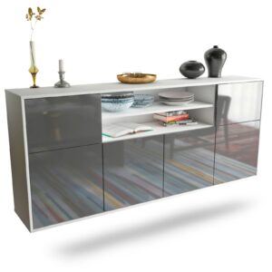 Sideboard Topeka, Grau, hängend (180x79x35cm)