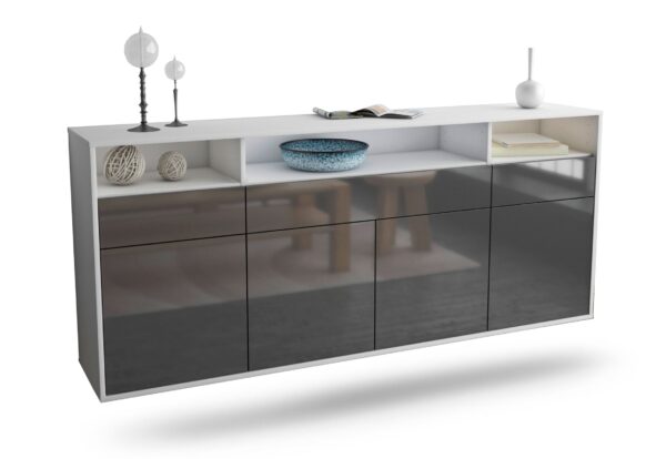 Sideboard Simi Valley, Grau, hängend (180x79x35cm)