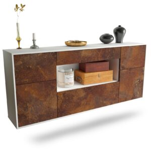 Sideboard Visalia, Rost, hängend (180x79x35cm)