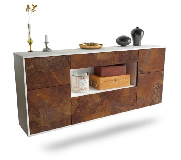 Sideboard Visalia, Rost, hängend (180x79x35cm)