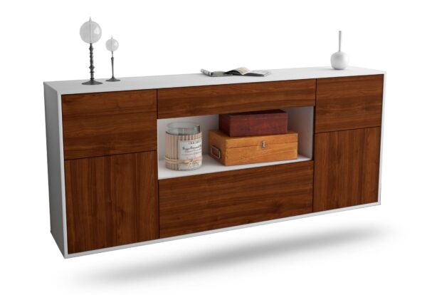 Sideboard Visalia, Walnuss, hängend (180x79x35cm)