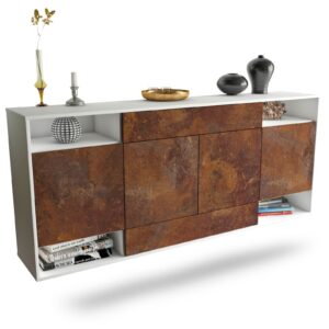 Sideboard Evansville, Rost, hängend (180x79x35cm)