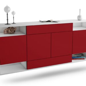 Sideboard Evansville, Bordeaux, hängend (180x79x35cm)
