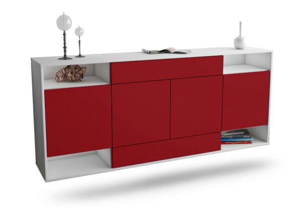 Sideboard Evansville, Bordeaux, hängend (180x79x35cm)