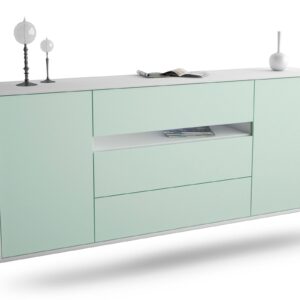 Sideboard McKinney, Mint, hängend (180x79x35cm)