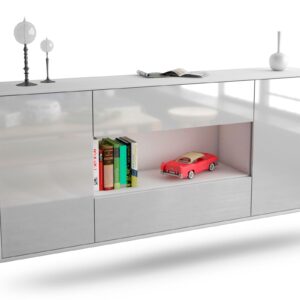 Sideboard Denton, Weiß, hängend (180x79x35cm)