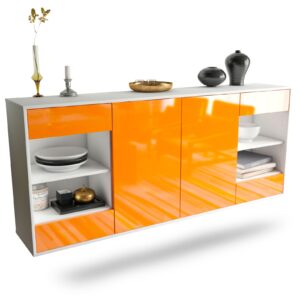 Sideboard Independence, Orange, hängend (180x79x35cm)