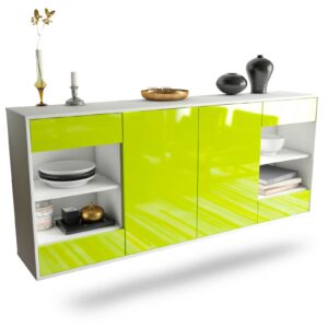 Sideboard Independence, Grün, hängend (180x79x35cm)