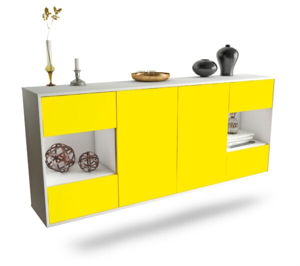 Sideboard Santa Clara, Gelb, hängend (180x79x35cm)
