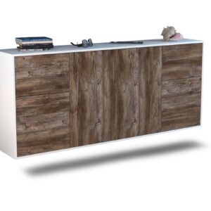 Sideboard Beaumont, Treibholz, hängend (180x79x35cm)