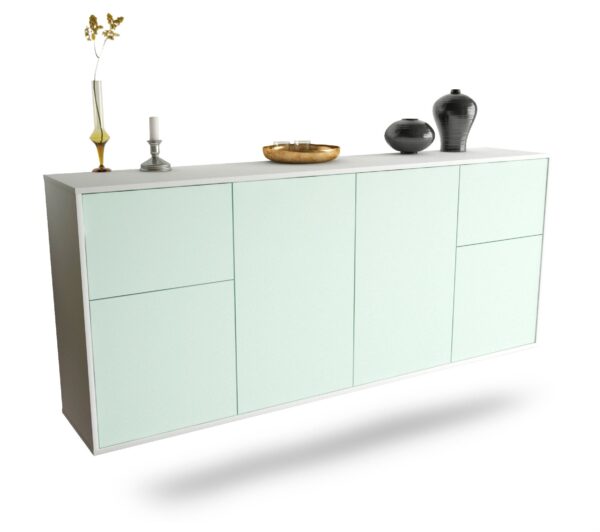 Sideboard Costa Mesa, Mint, hängend (180x79x35cm)