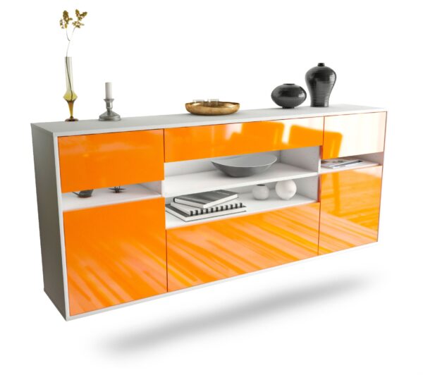 Sideboard Miramar, Orange, hängend (180x79x35cm)