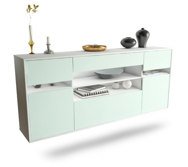 Sideboard Miramar, Mint, hängend (180x79x35cm)