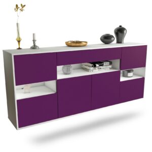 Sideboard Downey, Lila, hängend (180x79x35cm)