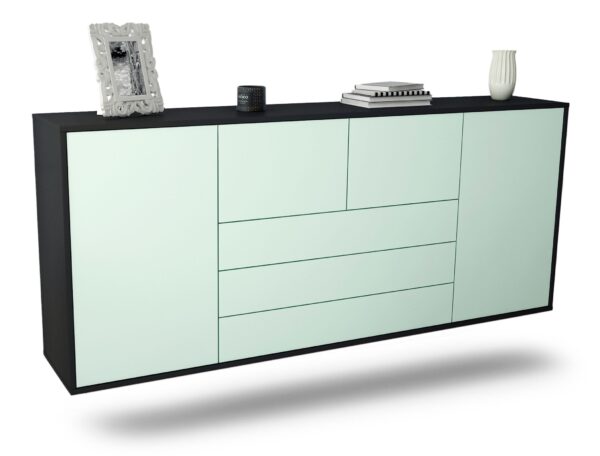 Sideboard Metairie, Mint, hängend (180x79x35cm)