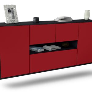 Sideboard Warren, Bordeaux, hängend (180x79x35cm)