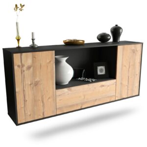 Sideboard Fort Collins, Pinie, hängend (180x79x35cm)