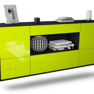 Sideboard East Los Angeles, Grün, hängend (180x79x35cm)