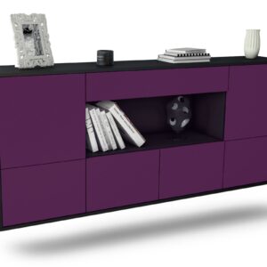 Sideboard Fullerton, Lila, hängend (180x79x35cm)