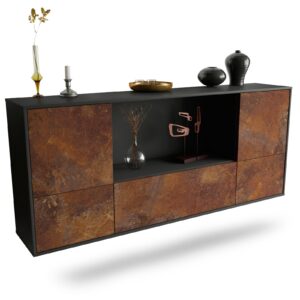 Sideboard Sunnyvale, Rost, hängend (180x79x35cm)