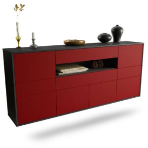 Sideboard Coral Springs, Bordeaux, hängend (180x79x35cm)