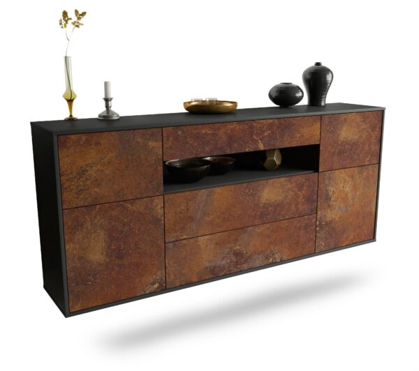 Sideboard Elizabeth, Rost, hängend (180x79x35cm)