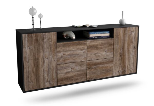 Sideboard Carrollton, Treibholz, hängend (180x79x35cm)